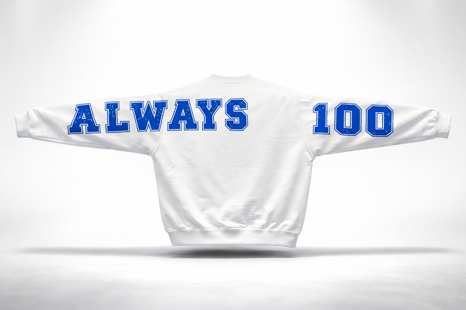 Always 100 shoulder print